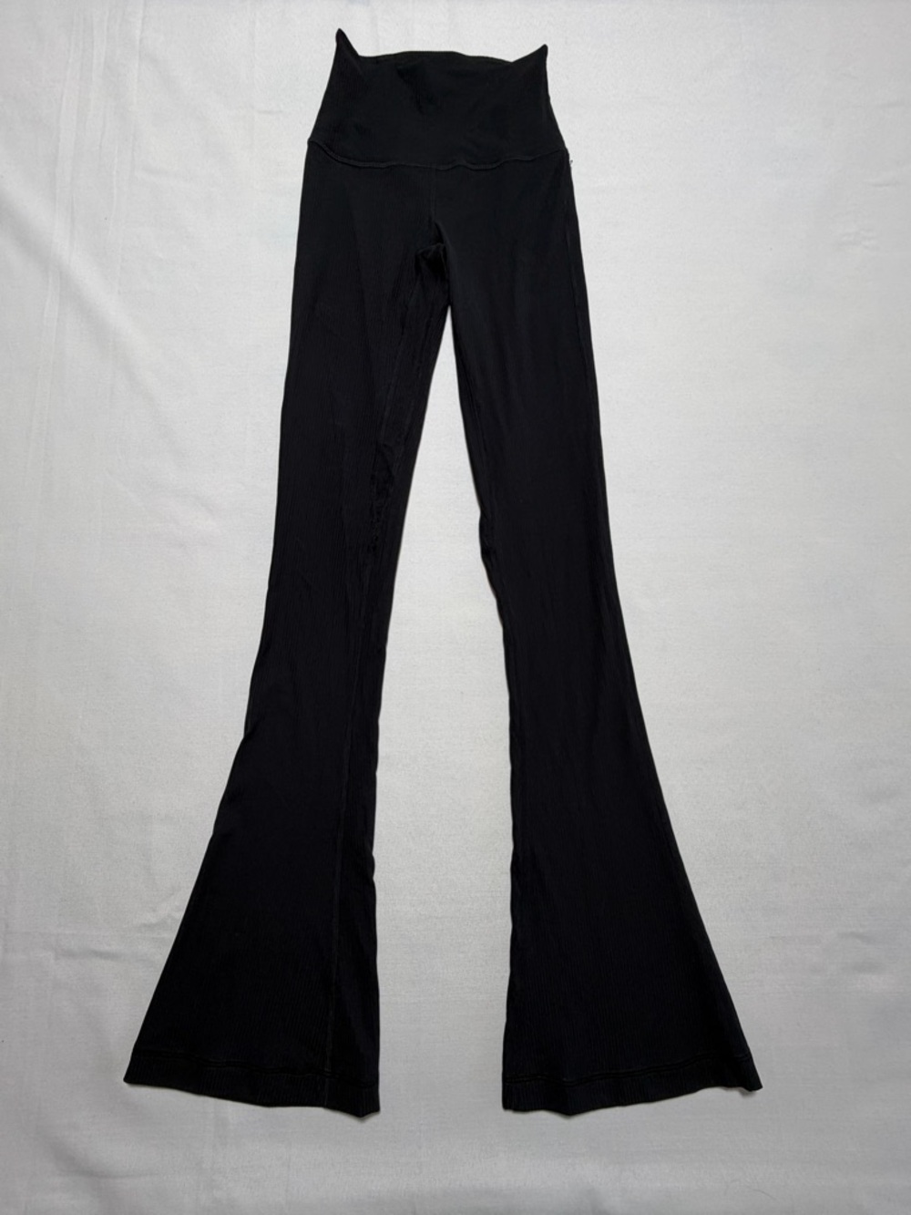 Lululemon Align Ribbed Nulu High-Rise Legging Sz 0 Sporty Athleisure - Picture 2 of 5